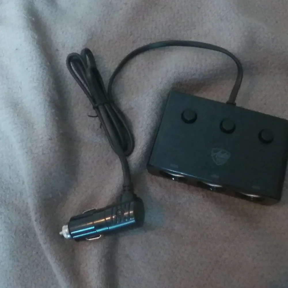 Auto Drive Multi Port Power Adapter, Used, Good Condition